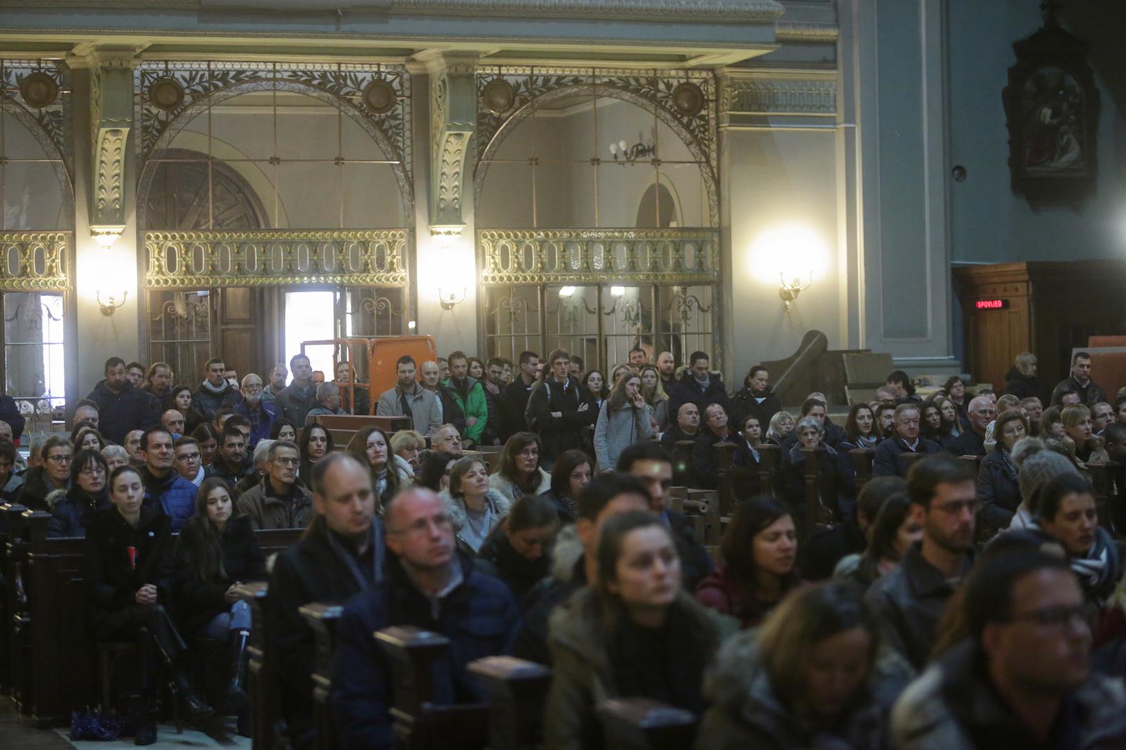 U zagrebačkoj bazilici Presvetog srca Isusova služena je misa zadušnica za Slobodana Praljka