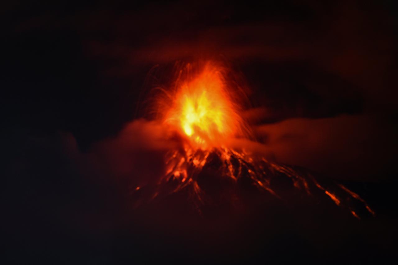 Authorities raise the alert level to orange after increased activity at Guatemala's Fuego volcano