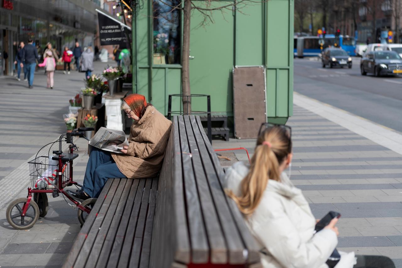 Anders Tegnell, the state epidemiologist of the Public Health Agency of Sweden speaks during a news conference about the daily update on the coronavirus disease (COVID-19) situation, in Stockholm