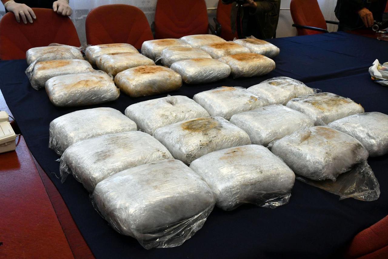 Policijski psi Nera i Jack zaslužni za zapljenu gotovo 30 kg raznih droga