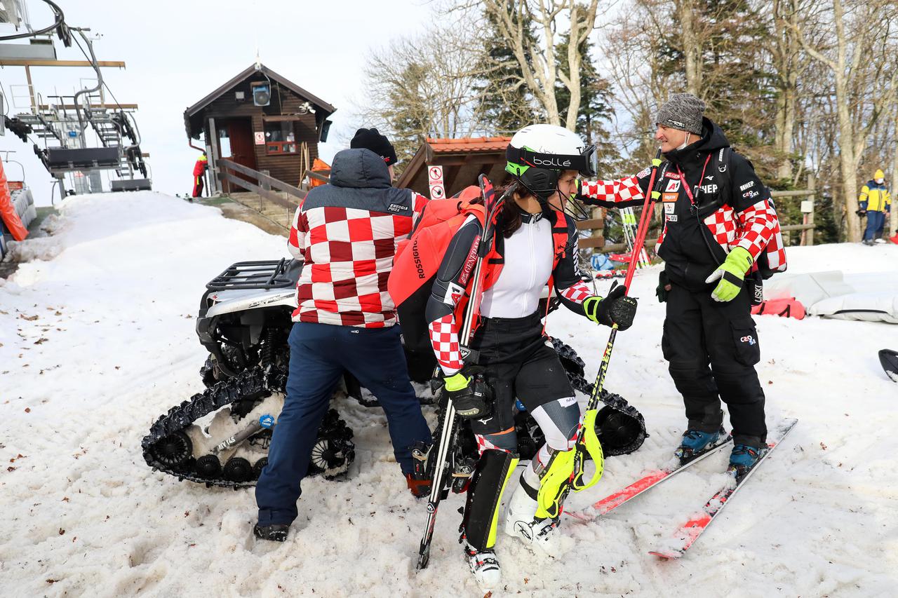 Počele su pripreme i treninzi na Sljemenu za Snježnu kraljicu