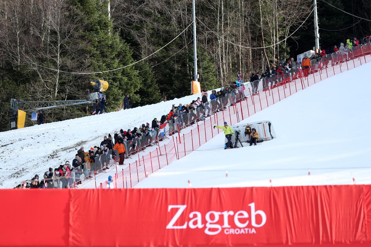 Zagreb: Prva vožnja ženskog slaloma Audi FIS Svjetskog skijaškog kupa Snow Queen Trophy