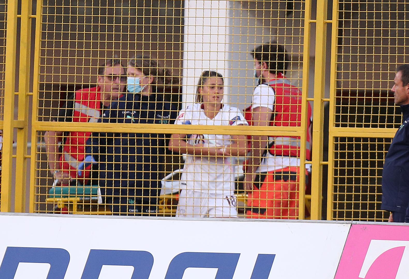 18.09.2020., Zapresic - Kvalifikacijska utakmica za zensko nogometno EP, Hrvatska - Svicarska. Photo: Marko Prpic/PIXSELL