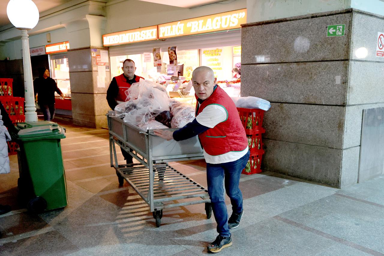 Zagreb: Unutarnji dio tržnice Dolac ponovno radi