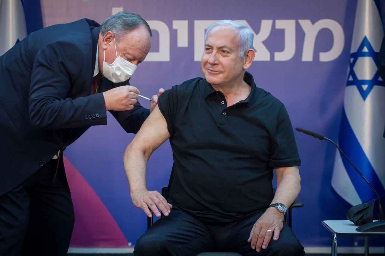 ISRAEL-RAMAT GAN-PRIME MINISTER-COVID-19-VACCINE