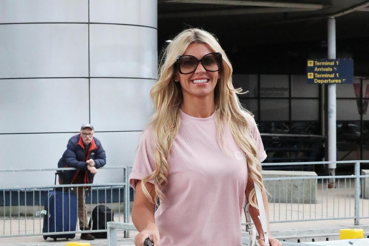 Christine McGuinness Sighting - Manchester