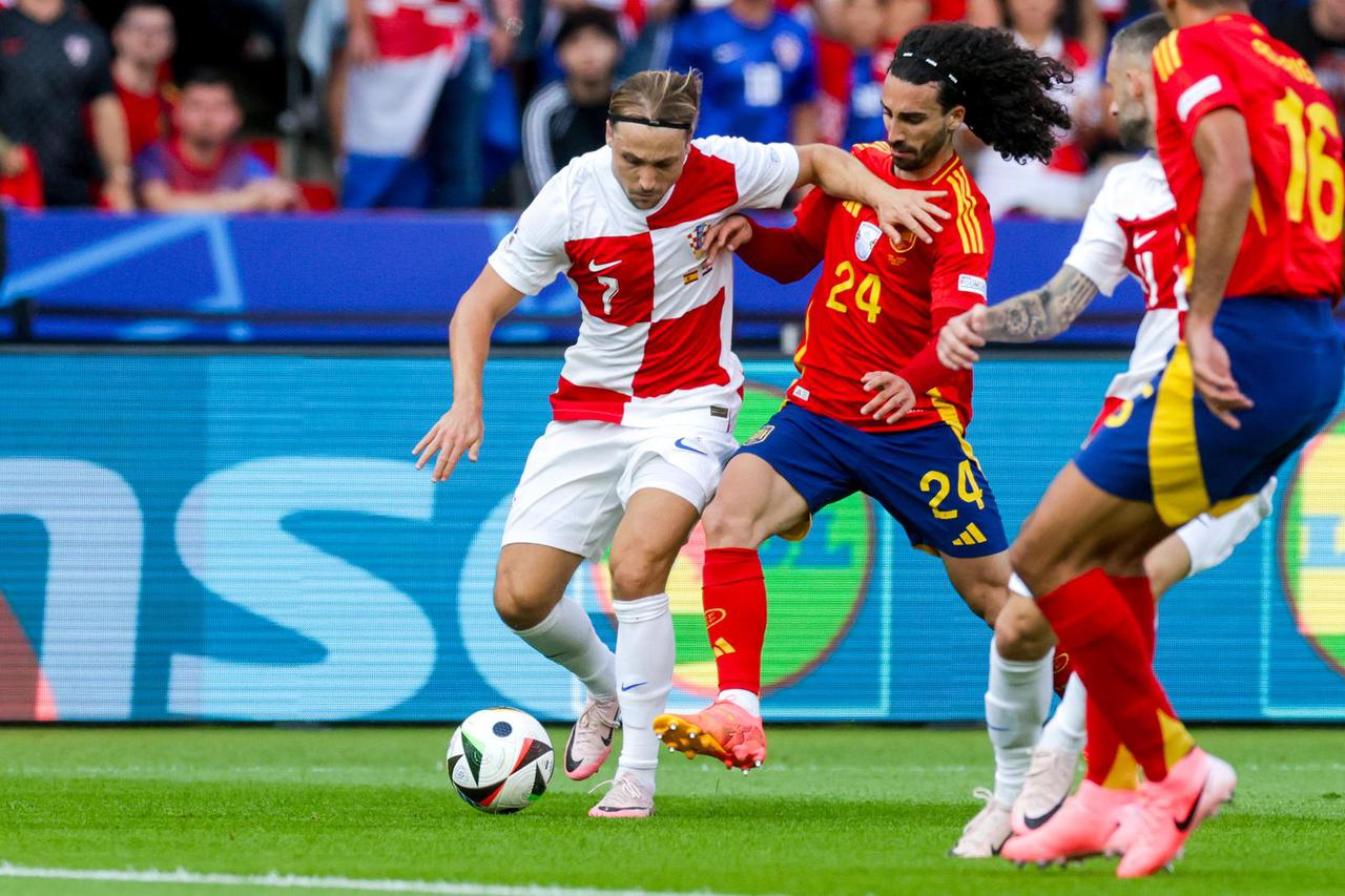 Berlin: Susret Španjolske i Hrvatske u 1. kolu skupine B na Europskom prvenstvu