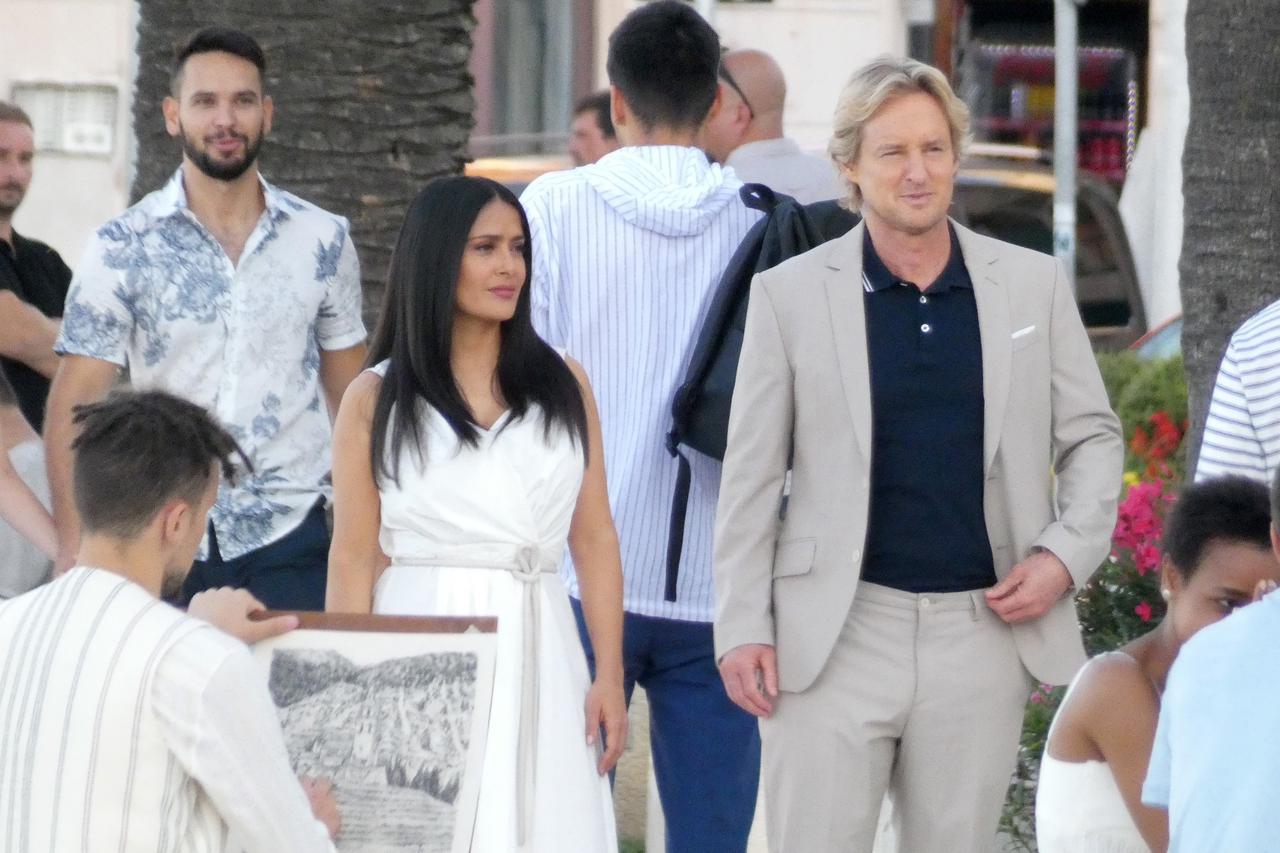 Salma Hayek i Owen Wilson na splitskoj rivi snimaju film 'Bliss'