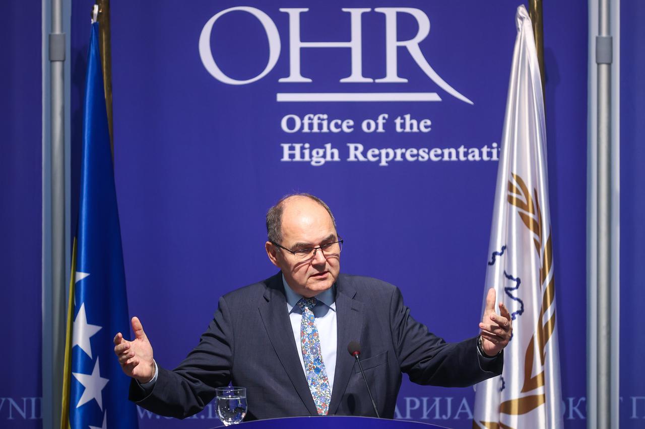 Sarajevo: Christian Schmidt održao je konferenciju za medije