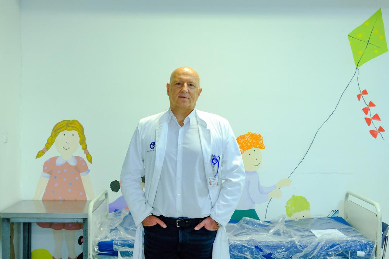 Goran Roić,  ravnatelj Klinike za dječje bolesti