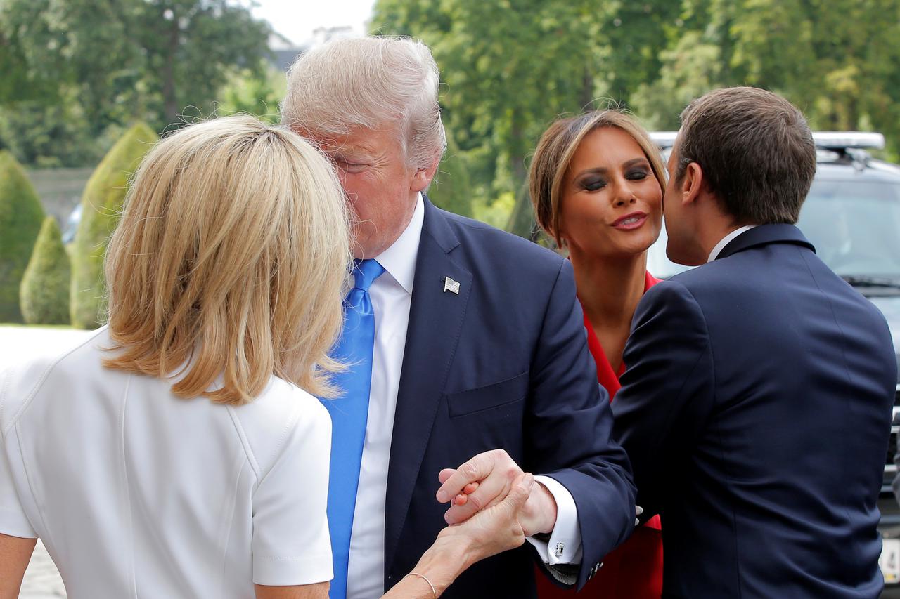 Macron i Trump
