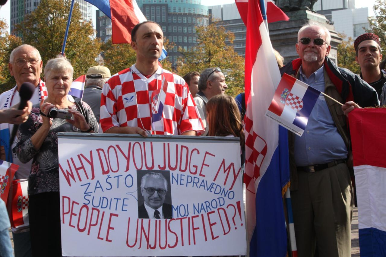 Braniteljski prosvjed u Haagu (1)