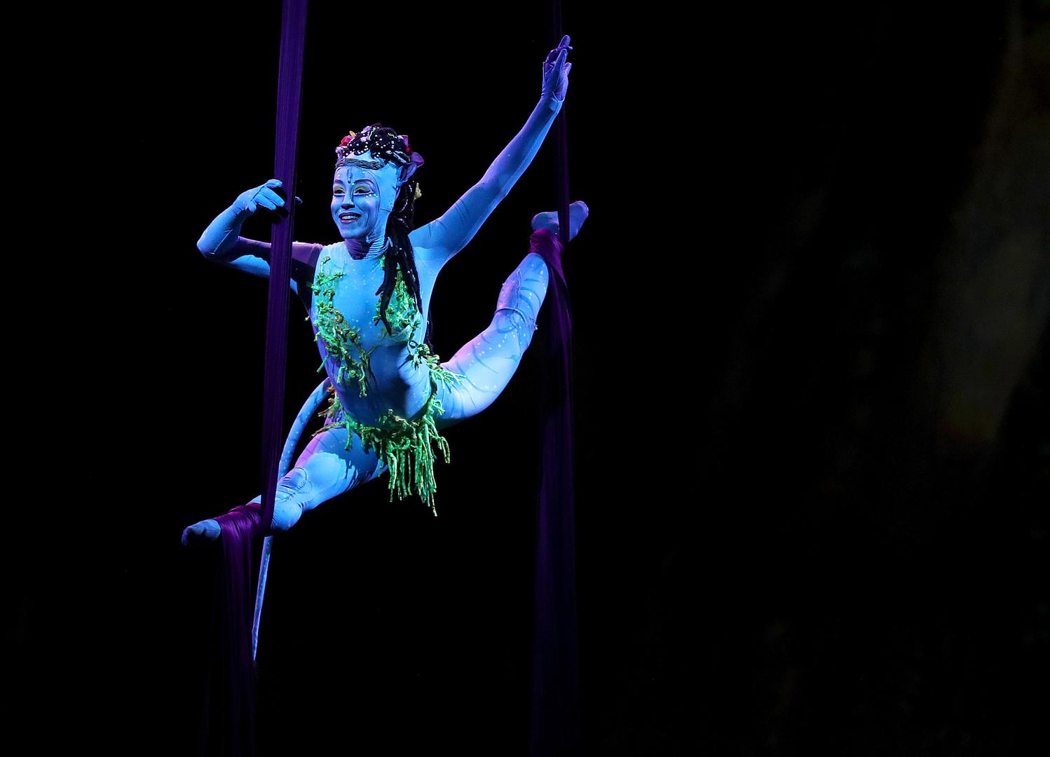 Turneja Cirque du Soleil inspirirana filmskim hitom Avatar Jamesa Camerona došla je u Zagreb.