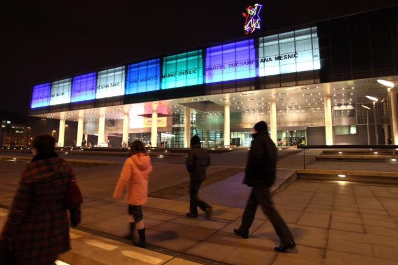 '29.01.2009., Zagreb, Hrvatska - Muzej suvremene umjetnosti, izlozba Aleksandra Srneca u sklopu Noci muzeja. Photo: Marko Prpic/PIXSELL'