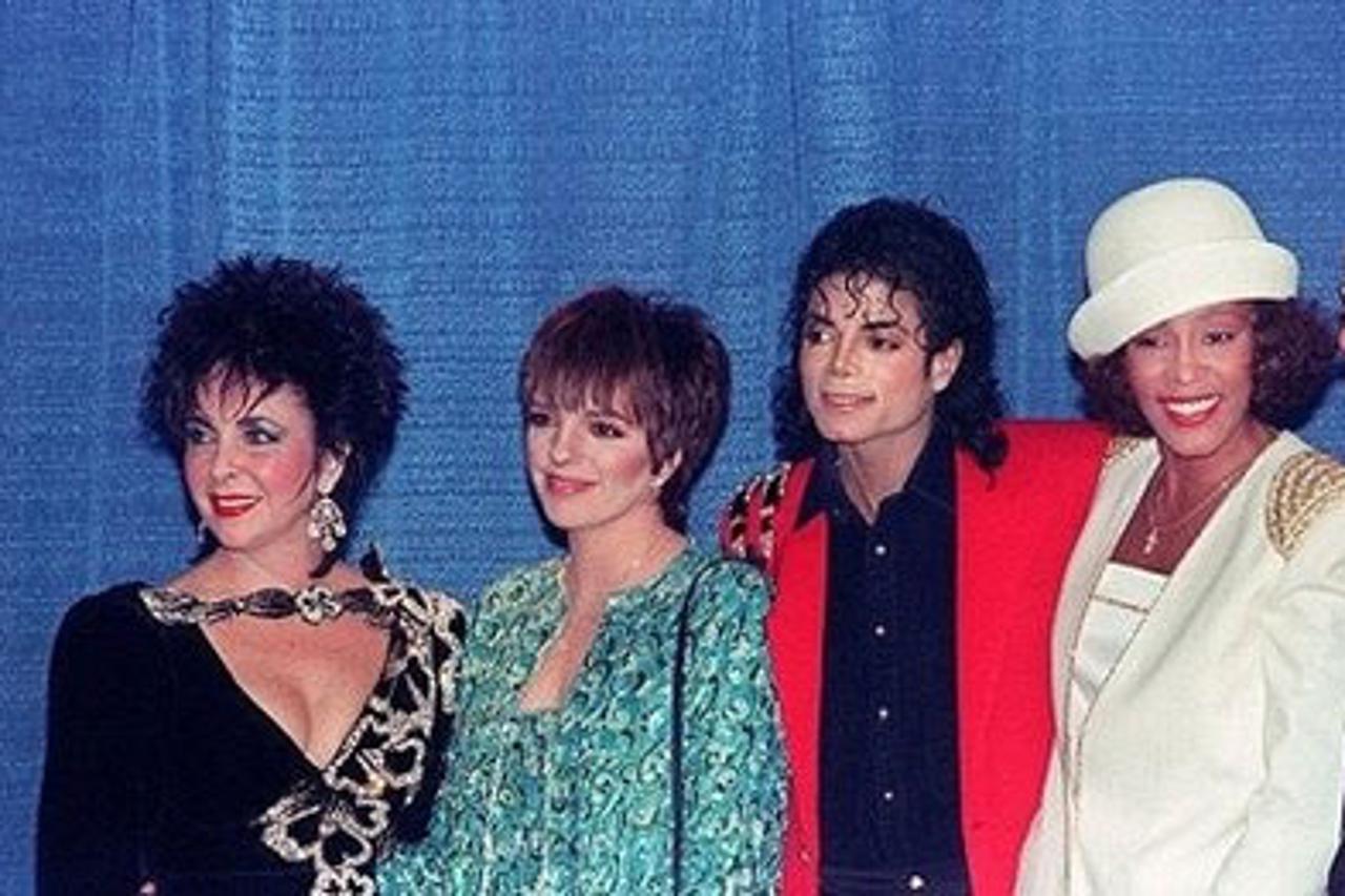 Liza Minelli i MIchael Jackson