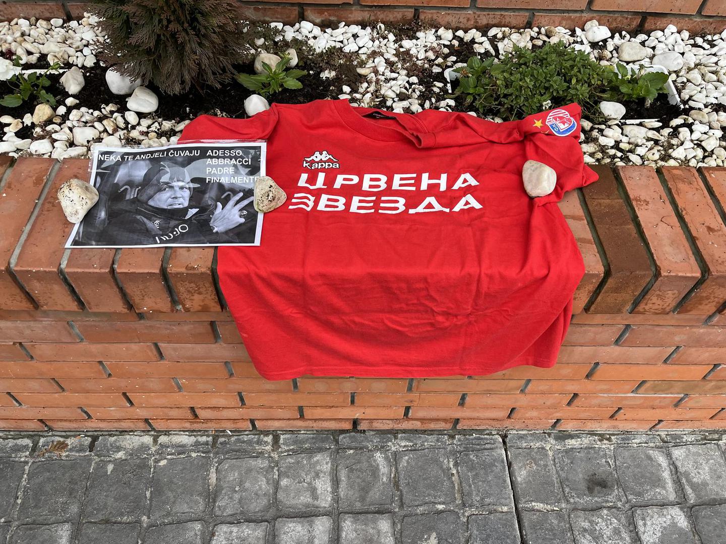 17, December, 2022, Belgrade - The book of mourning on the occasion of the death of Sinisa Mihajlovic was opened in the Red Star FC Museum.    17, decembar, 2022, Beograd - Knjiga zalosti povodom smrti Sinise Mihajlovica otvorena je u Muzeju FK Crvena zvezda.     Photo: M.M./ATAImages/PIXSELL