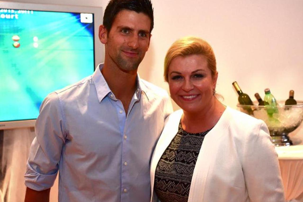 Novak Đoković i Kolinda Grabar-Kitarović