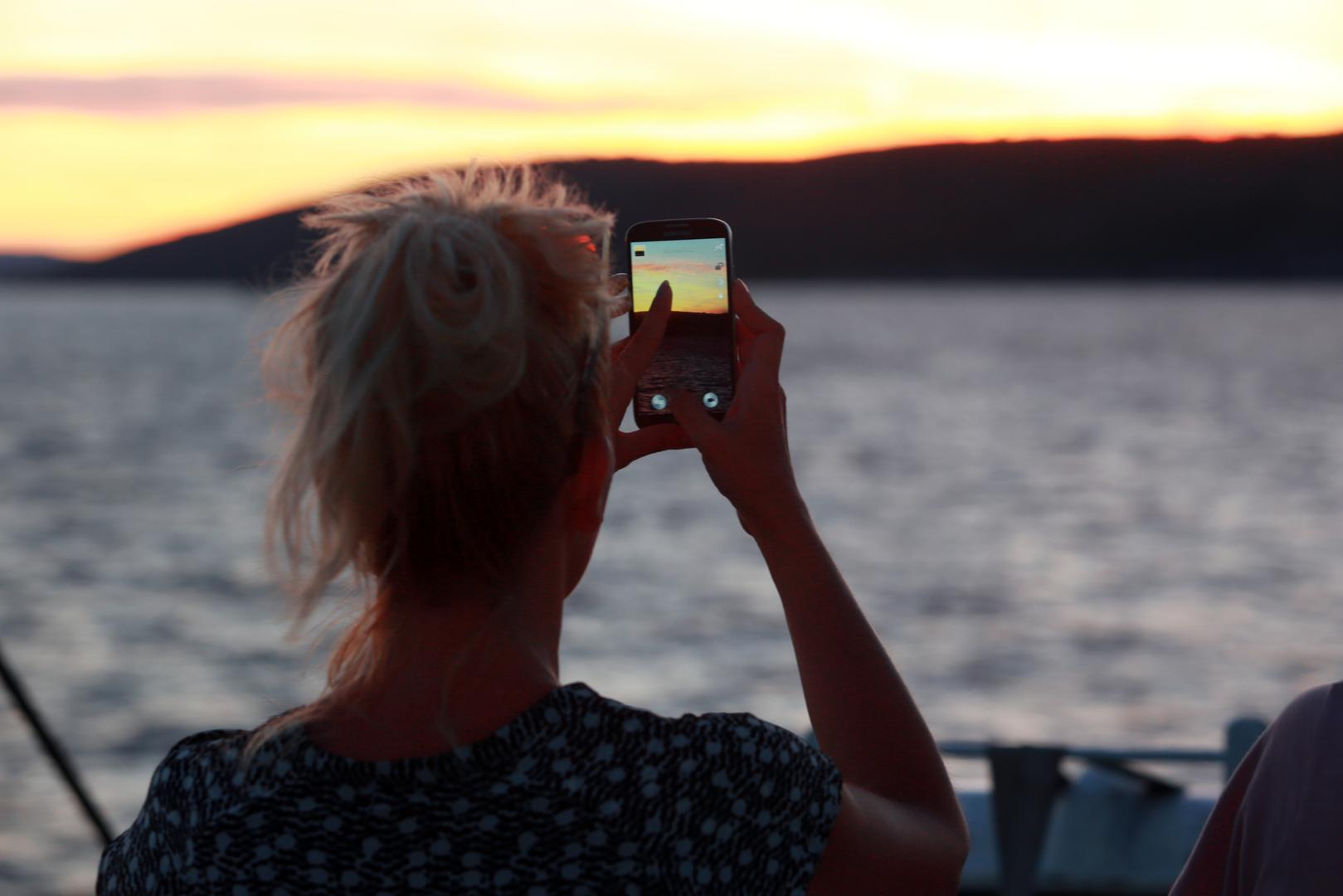 ...privukla je pozornost putnika na trajektu Šolta-Split.