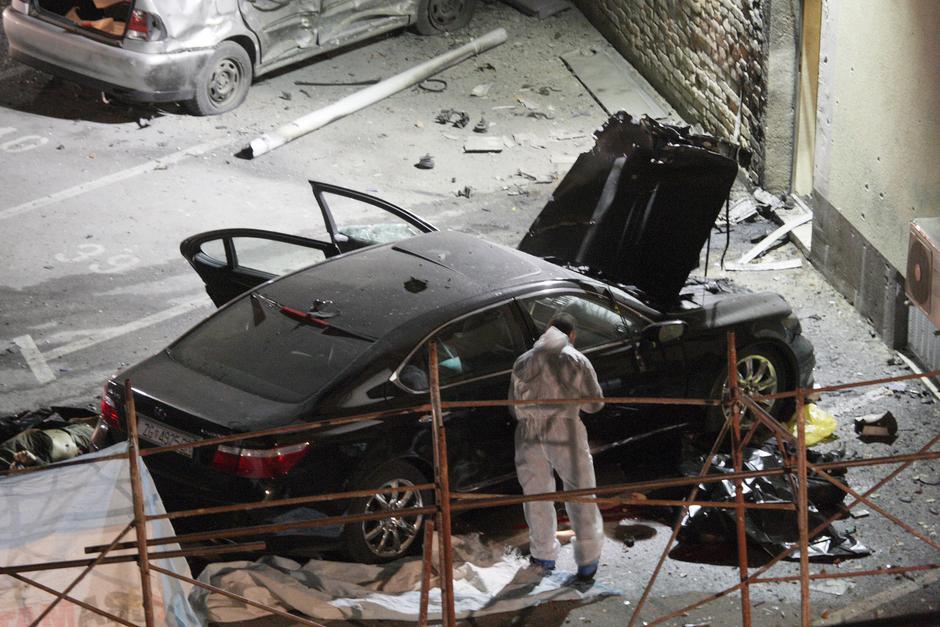 Fotografije s mjesta eksplozije gdje je ubijen Ivo Pukanić