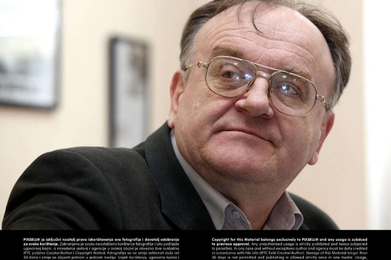 '27.03.2013., Zagreb - Na konferenciji za medije Srpskog demokratskog foruma o zahtjevima za uvodjenje dvojezicnosti u izborni proces govorili su Ljubo Manojlovic, Sandra Bencic i Veljko Dzakula. Phot