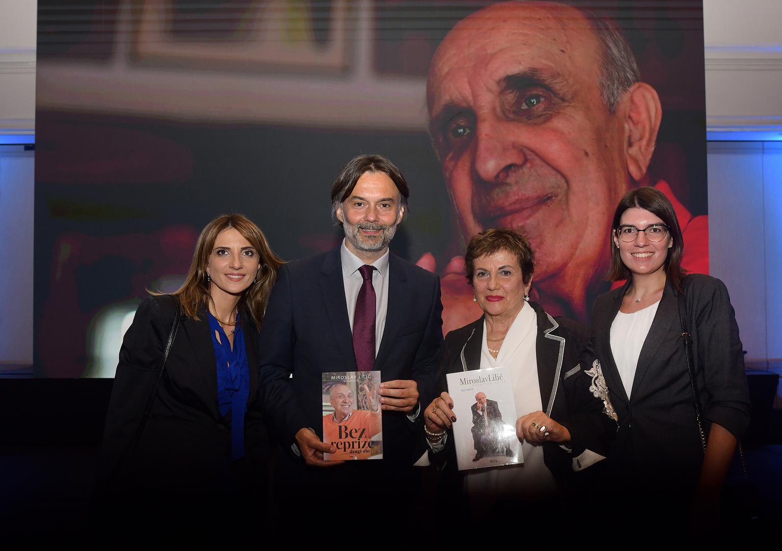 03.10.2023., Zagreb - U Hotel uSheraton predstavljena je knjiga Miroslava Lilica "Bez reprize 2". Photo: Sandra Simunovic/PIXSELL