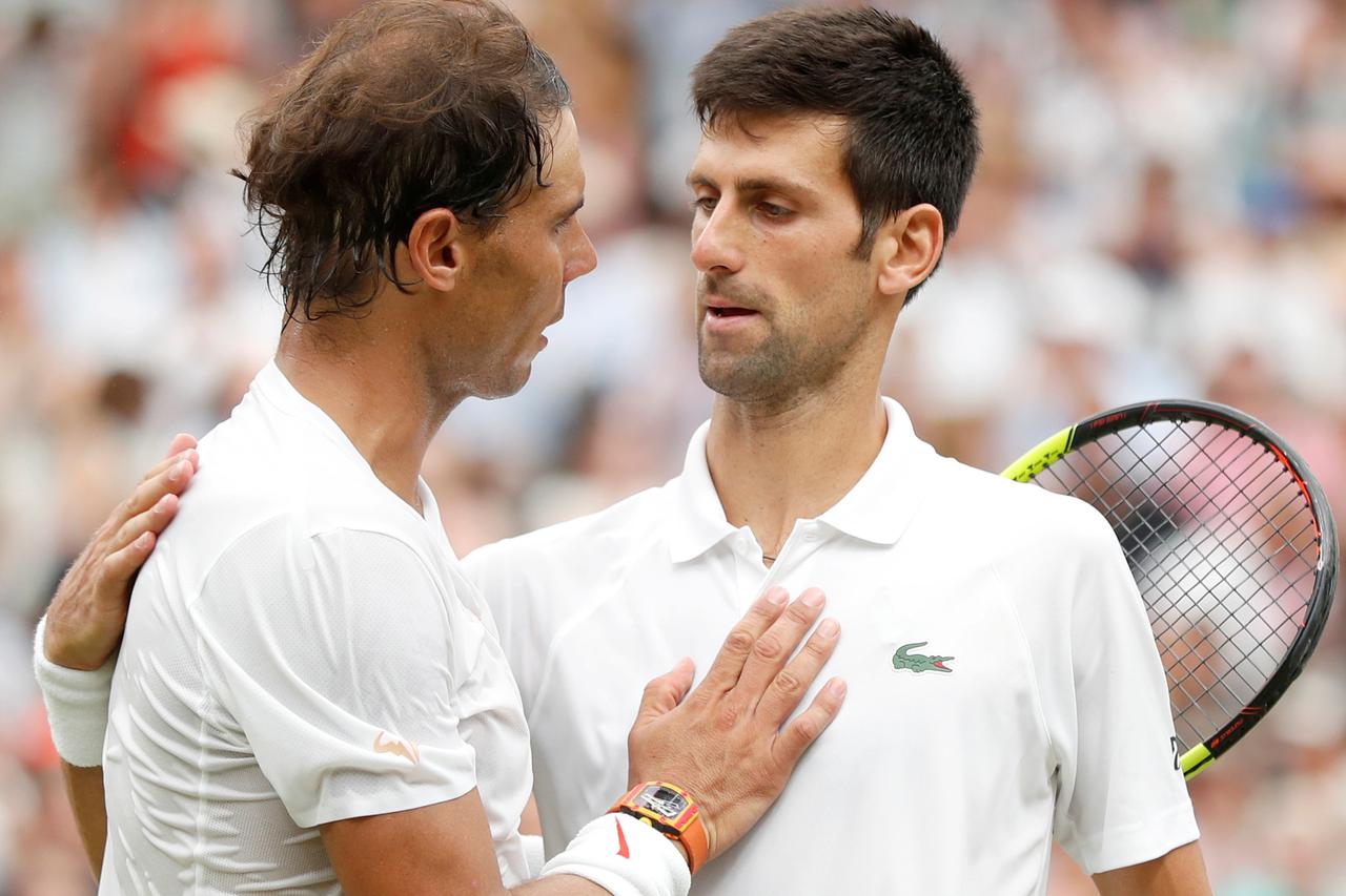 Novak Đoković i Rafael Nadal