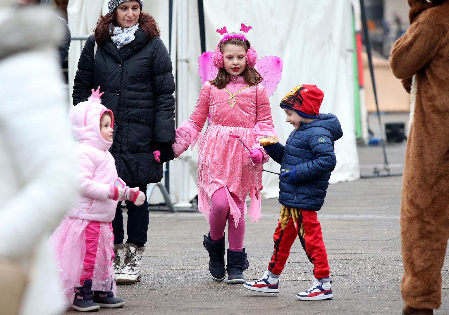 192. Samoborski fašnik održava se na Trgu kralja Tomislava u Samoboru.