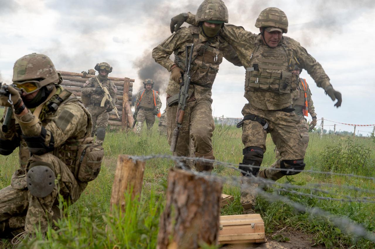 Vojna vježba u sjevernoj operativnoj zoni u Ukrajini
