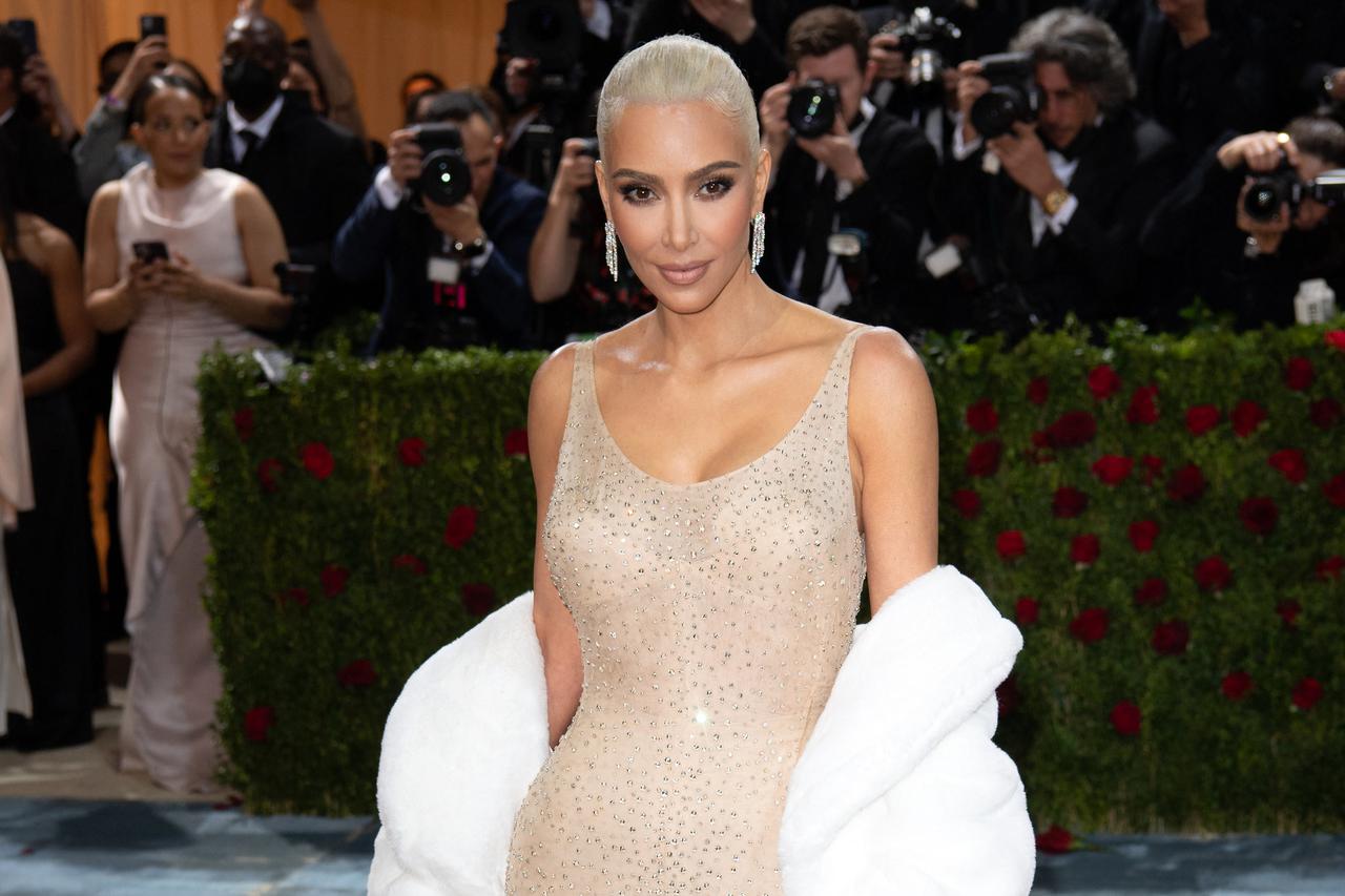 Kim Kardashian na Met Gali u kultnoj haljini Marilyn Monroe