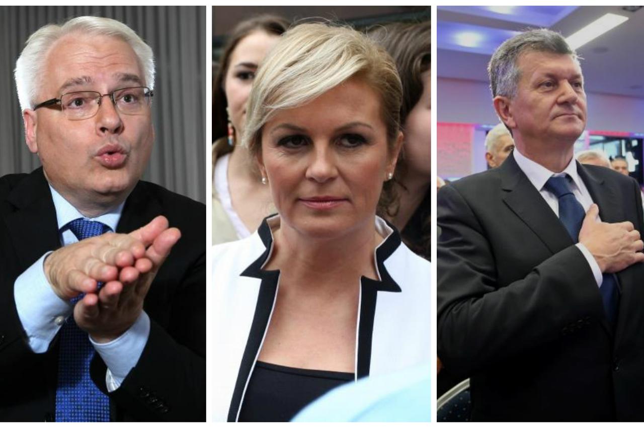 kolaž,predsjednički kandidati