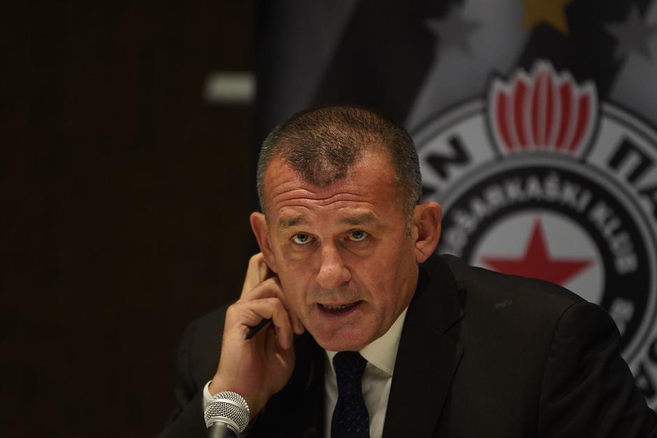 Beograd: KK Partizan NIS predstavo novog sportskog direktora Zorana Savića