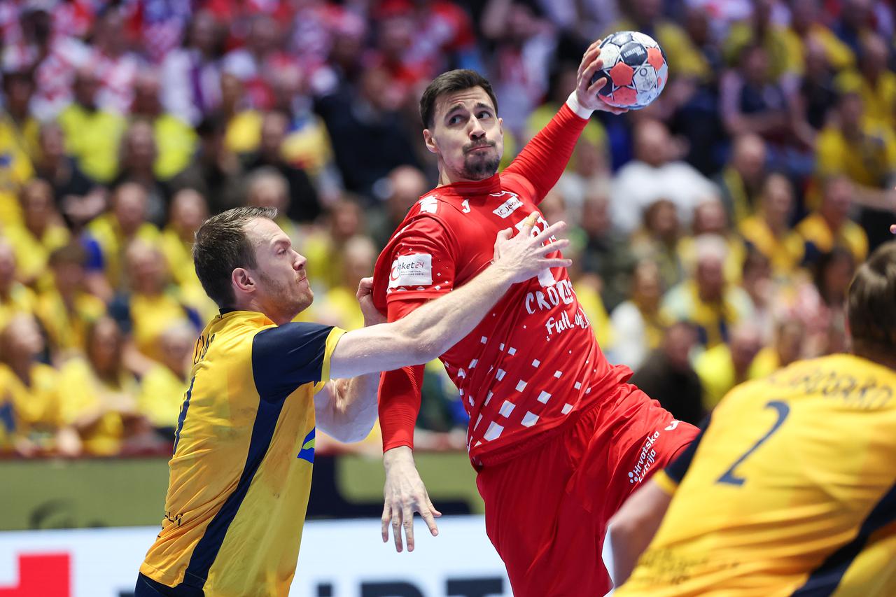 Susret Švedske i Hrvatske u prvom krugu EHF Europskog prvenstva