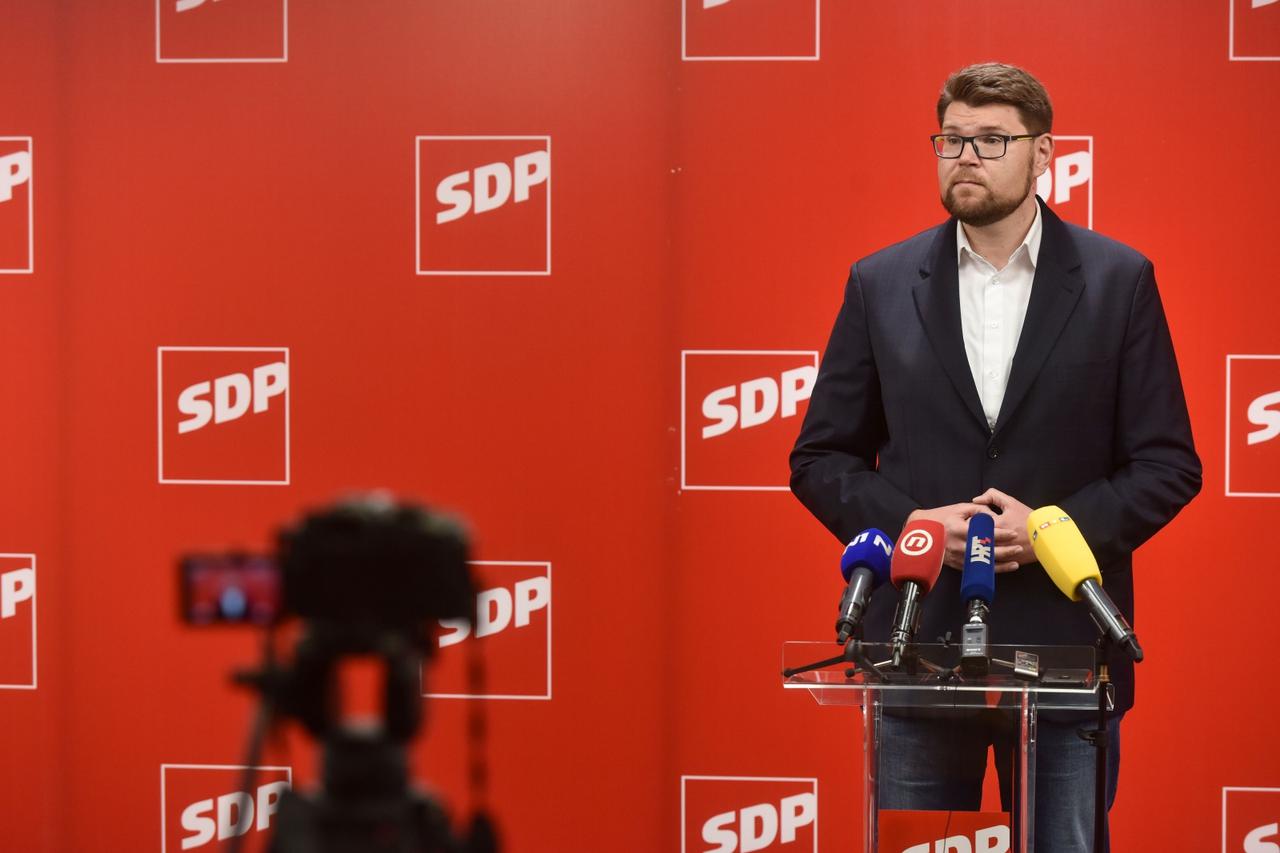Zagreb: Peđa Grbin o odlukama sa sjednice predsjedništva stranke