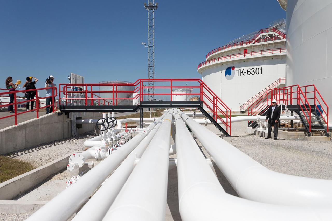 Zagreb: Pogon i spremnici unutar obnovljenog JANAF-ovog Terminala Žitnjak