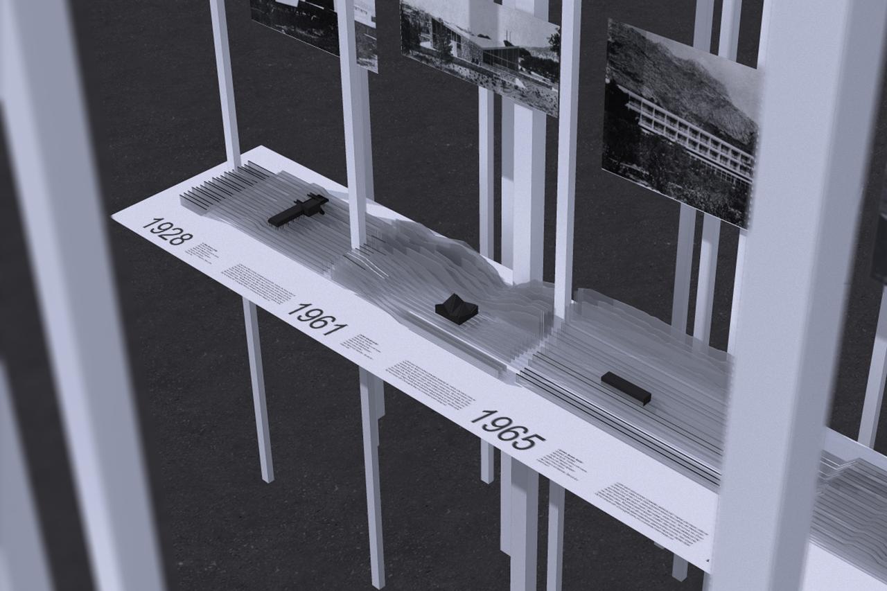 Resetkasta konstrukcija nase izlozbe na 14. bijenalu arhitekture u Veneciji koja se otvara 6. lipnja 204. u 13,30h.