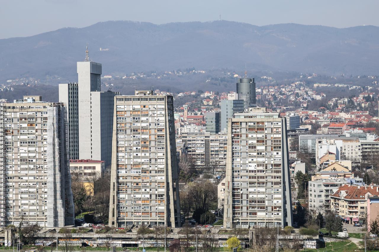 Panorama grada Zagreba