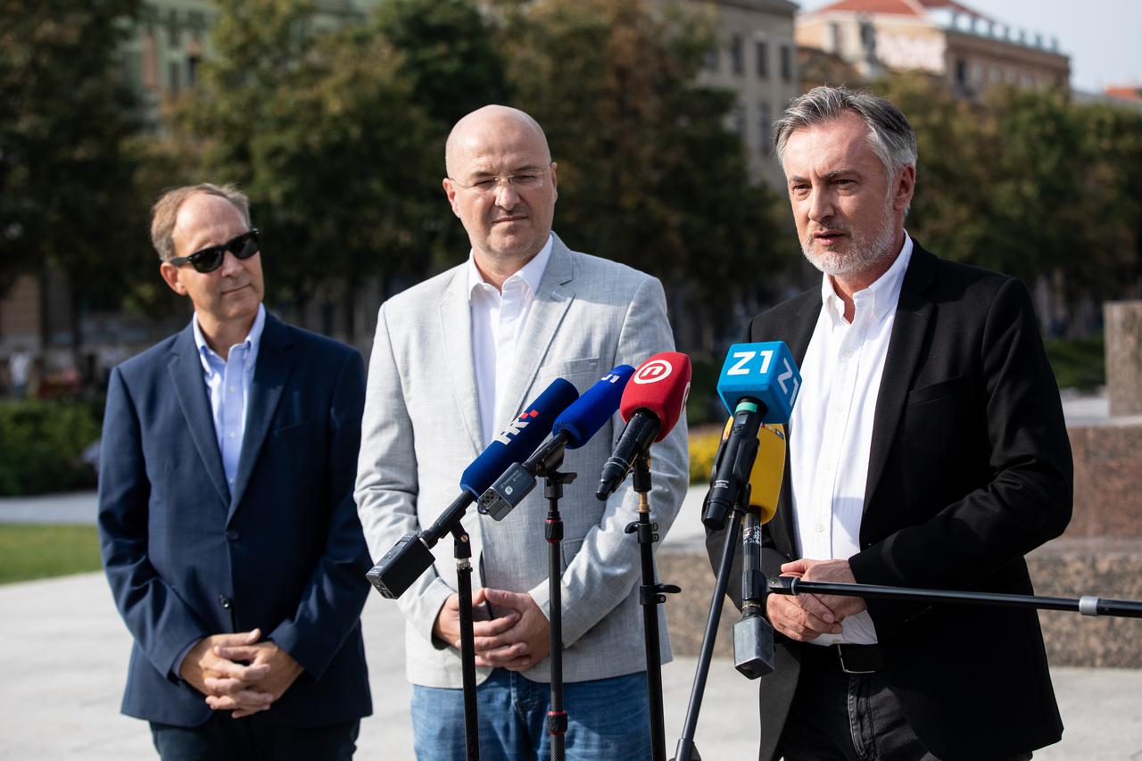 Zagreb: Konferencija za medije Domovinskog pokreta na temu afere JANAF