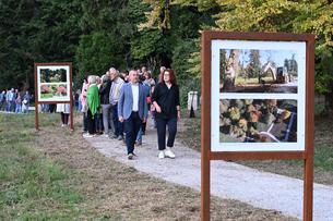 Izložbom su povezali prošlost i budućnost Arboretuma Opeka, jela se i torta grofa Bombellesa