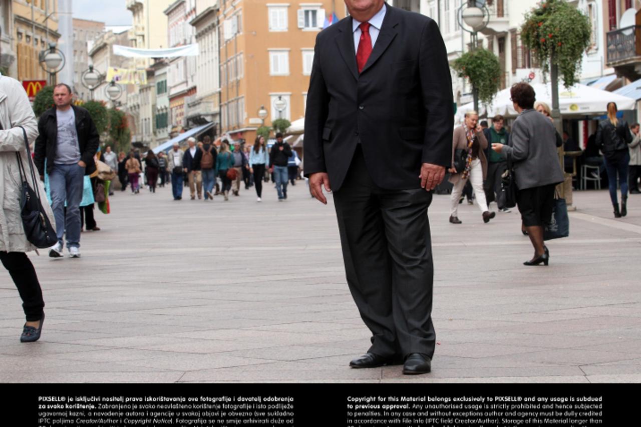 'SPECIJAL OBZOR15.10.2013. Rijeka - Vojko Obersnel, gradonacelnik Rijeke.  Photo: Goran Kovacic/PIXSELL'