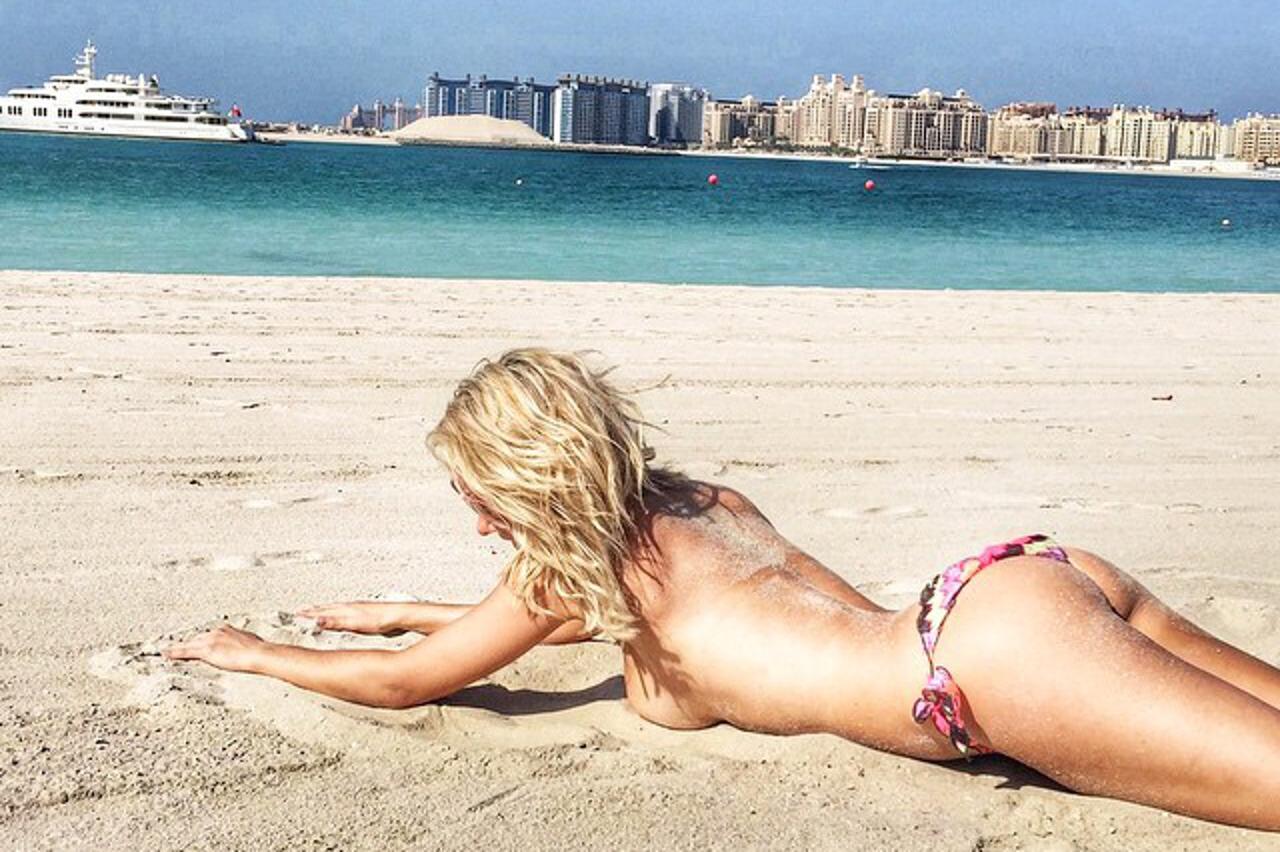 Maja Šuput u Dubaiju 