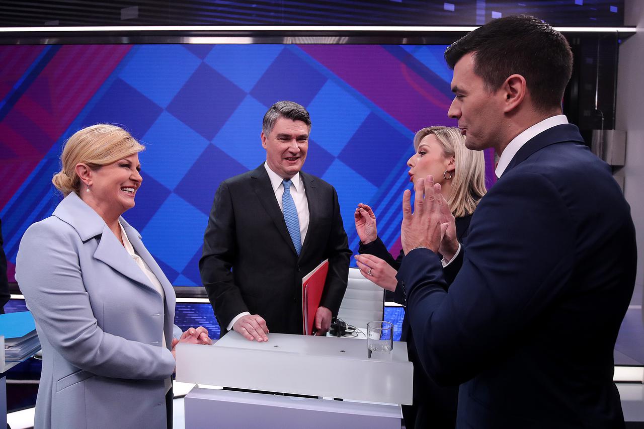 RTL-ovo sučeljavanje kandidata Kolinde Grabar Kitarović i Zorana Milanovića