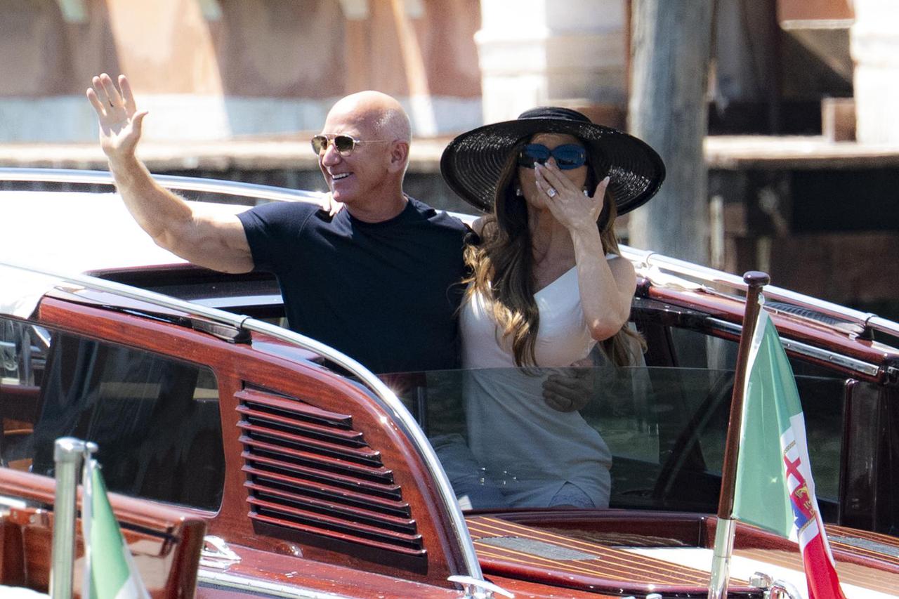 Wedding festivities for Jeff Bezos and Lauren Sanchez