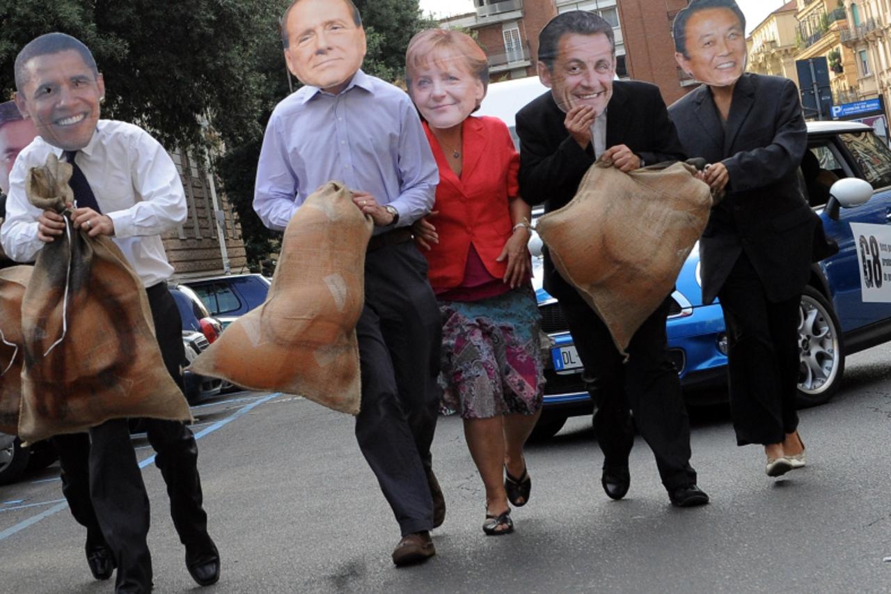 prosvjedi antiglobalista, Rim, summit u L\'Aquili