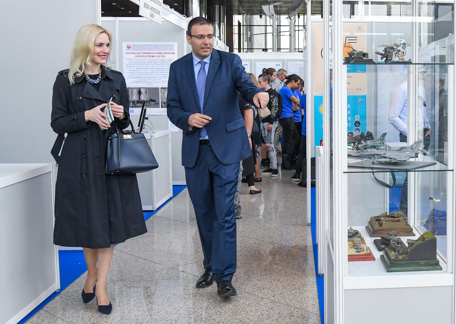 13.10.2022., Zagreb - Otvorenje 20. medjunarodne izlozbe inovacija ARCA 2022. Natalija Prica Photo: Josip Regovic/PIXSELL