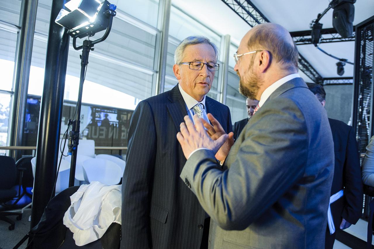 Schulz i Juncker