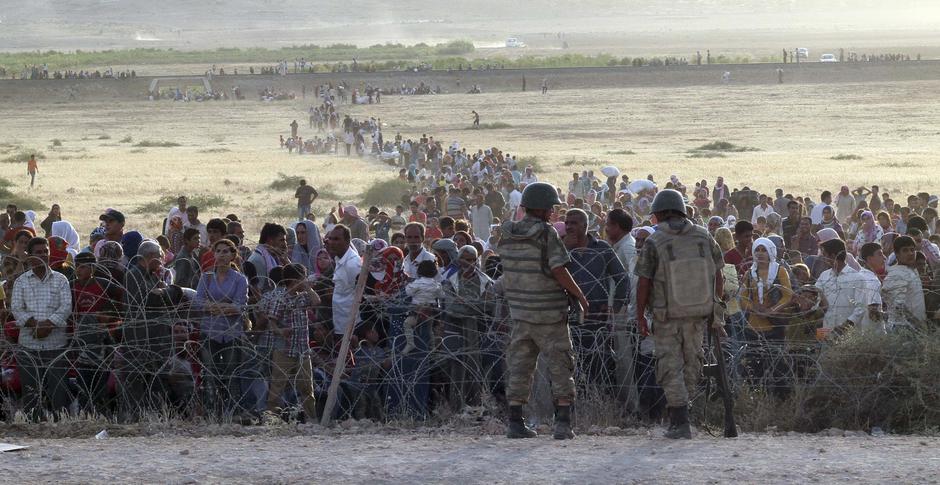 turska granica, izbjeglice