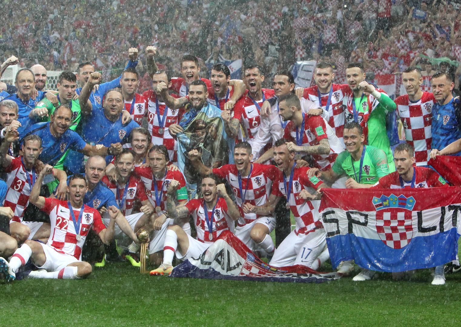 15.07.2018., stadion Luznjiki, Moskva, Rusija - Svjetsko nogometno prvenstvo 2018., finale, Francuska - Hrvatska. Photo: PIXSELL 