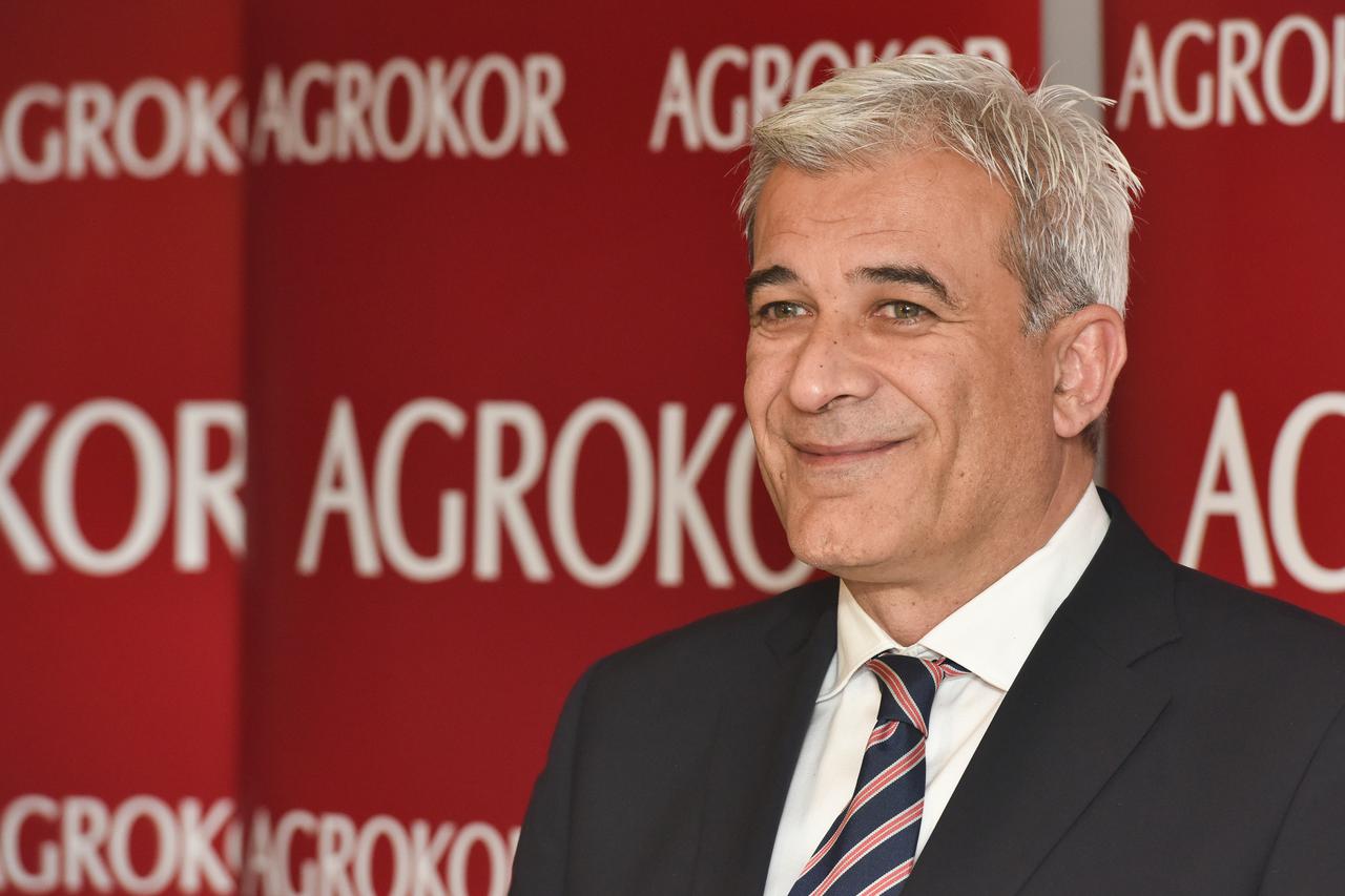 Zagreb: Ante Ramljak i Alastair Beveridge dali izjave za medije o Agrokoru