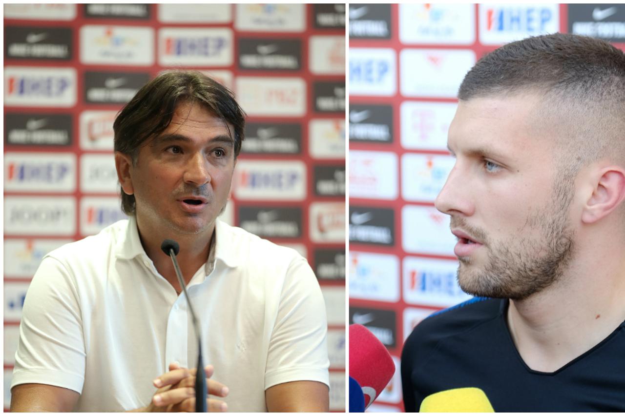 Ante Rebić i Zlatko Dalić