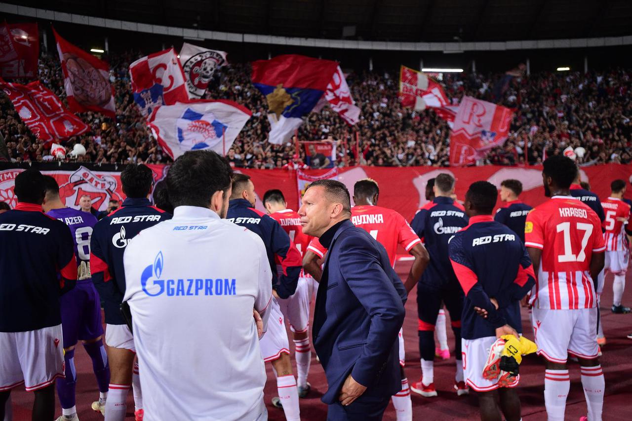 Beograd: Utakmica drugog kola Grupe G Lige prvaka između FK Crvena zvezda i BSC Young Boys